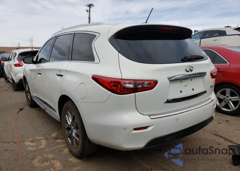 2013 Infiniti Jx35 z USA, uszkodzony, nr VIN 5N1AL0MM4DC316140